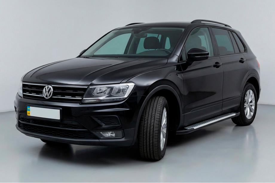 Volkswagen Tiguan 2016-2023 Praguri Laterale Line (2 buc, Aluminiu) Image