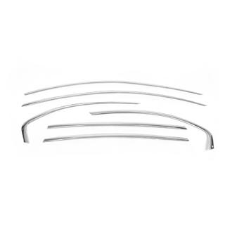 Ornamente superioare geamuri inox (6 buc) Chevrolet Captiva 2006-2019 foto 2