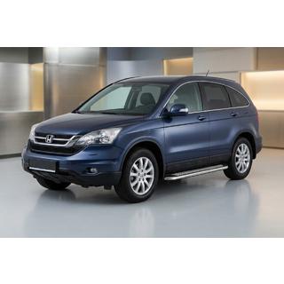 Praguri Laterale Maydos V2 (2 buc, Aluminiu si Otel Inoxidabil) Honda CRV 2007-2011 foto 1