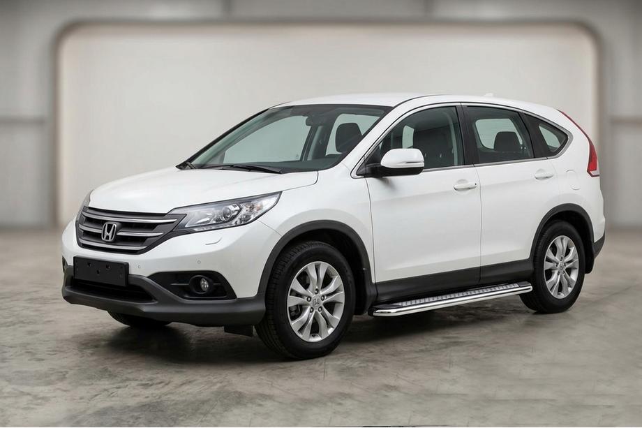 Honda CRV 2012-2016 Praguri Laterale Maydos V2 (2 buc, Aluminiu si Otel Inoxidabil) Foto 1