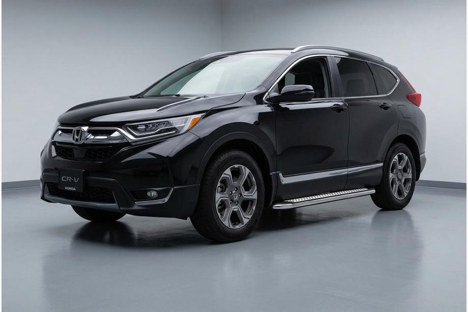 Honda CRV 2017-2022 Praguri Laterale Maydos V2 (2 buc, Aluminiu si Otel Inoxidabil) Image