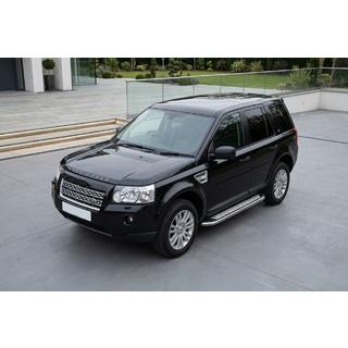 Praguri Laterale Maydos V2 (2 buc, Aluminiu si Otel Inoxidabil) Land Rover Freelander II 2006–2014 foto 1