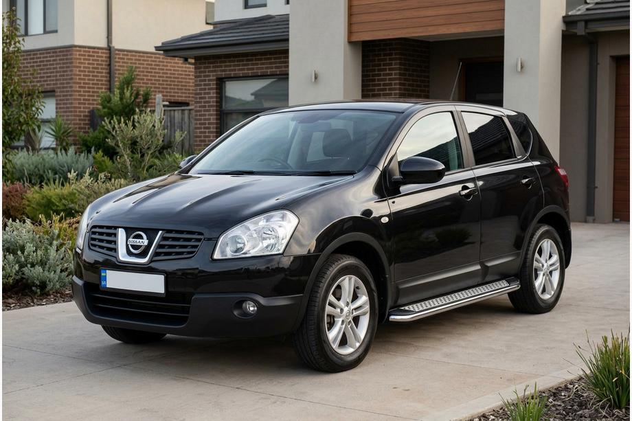 Nissan Qashqai 2007-2010 Praguri Laterale Maydos V2 (2 buc, Aluminiu si Otel Inoxidabil) Foto 1