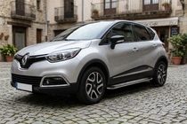 Renault Captur 2013-2019 Praguri Laterale Maydos V2 (2 buc, Aluminiu si Otel Inoxidabil) foto 1