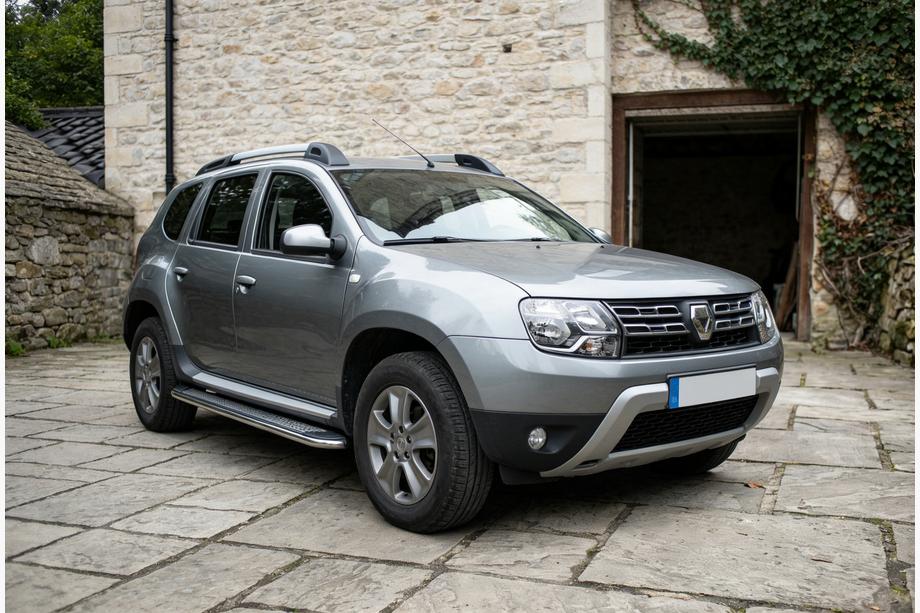Renault Duster 2008–2017 Praguri Laterale Maydos V2 (2 buc, Aluminiu si Otel Inoxidabil) Image
