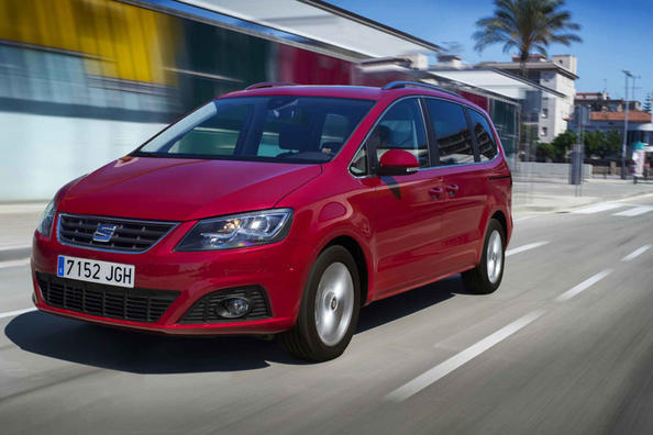 Review minivan Seat Alhambra Fotografie 8