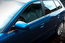 Audi A3 2003-2012 Molduri inferioare geam inox foto 1