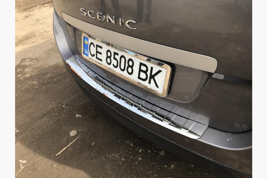 Renault Scenic/Grand 2009-2016 Protectie bara spate Carmos (Grand, Inox) Foto 5