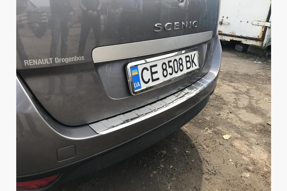 Renault Scenic/Grand 2009-2016 Protectie bara spate Carmos (Grand, Inox) Foto 6