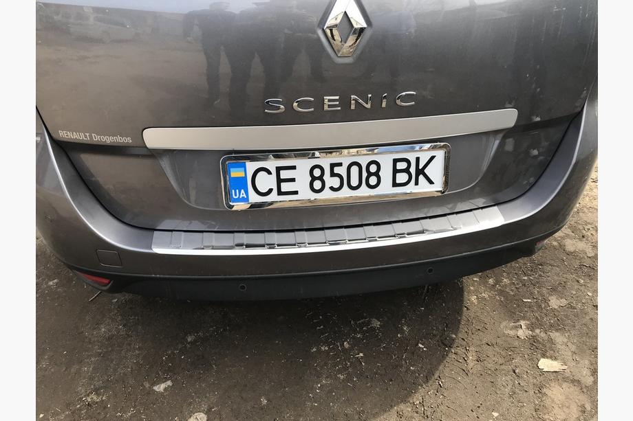 Renault Scenic/Grand 2009-2016 Protectie bara spate Carmos (Grand, Inox) Foto 7