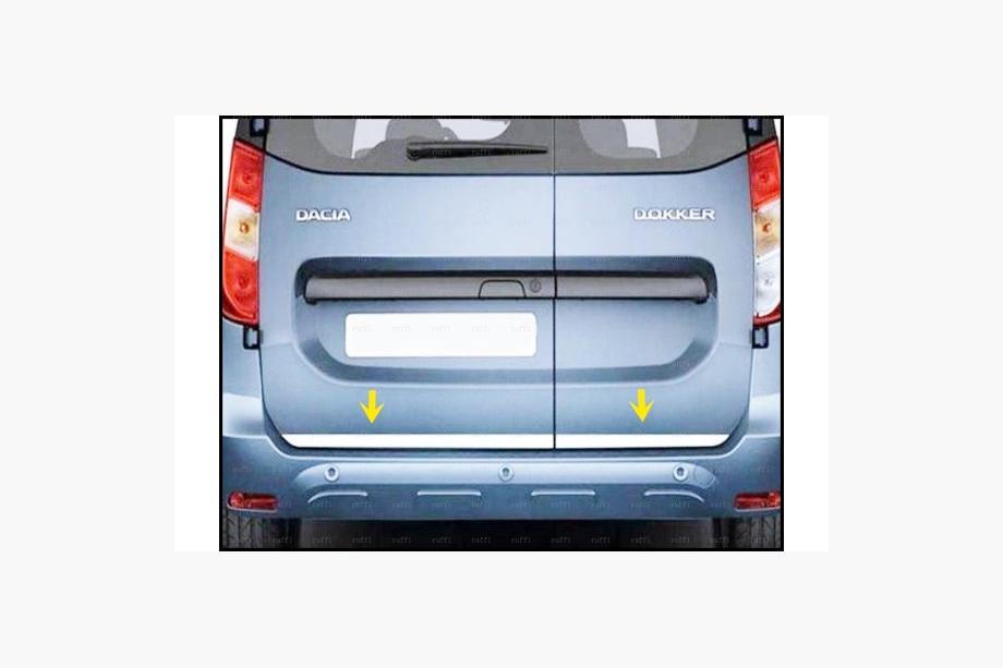 Renault Dokker 2013-2022 Ornament portbagaj inox Image