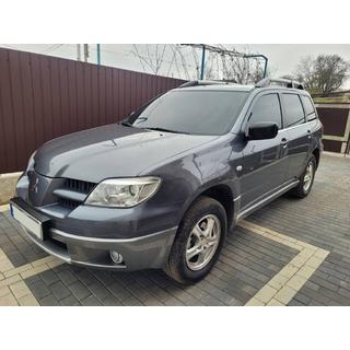 Ornamente inferioare geamuri inox (6 buc) Mitsubishi Outlander 2001-2006 foto 3