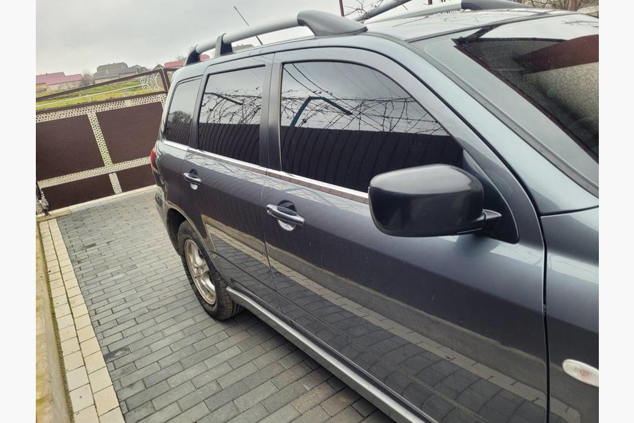 Mitsubishi Outlander 2001-2006 Ornamente inferioare geamuri inox (6 buc) Foto 2