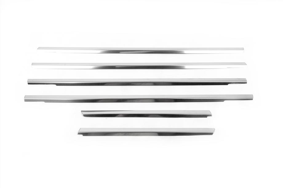 Mitsubishi Outlander 2001-2006 Ornamente inferioare geamuri inox (6 buc) Foto 8