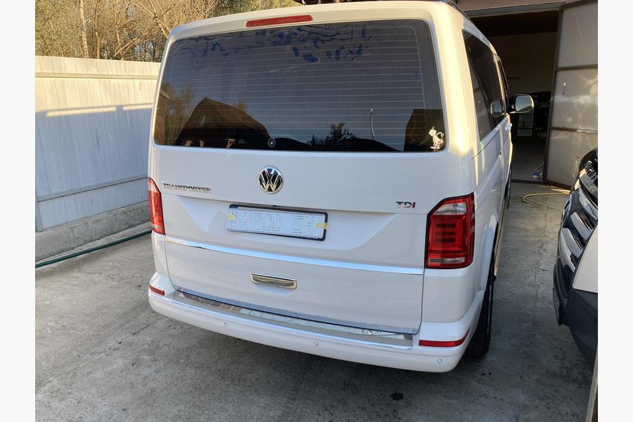 Volkswagen T6 2015-2024 Protectie Bara Spate Carmos V1 Lucios (1 Usa, Inox) Image
