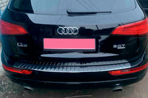 Audi Q5 2008-2017 Protectie bara spate Carmos otel inoxidabil foto 3