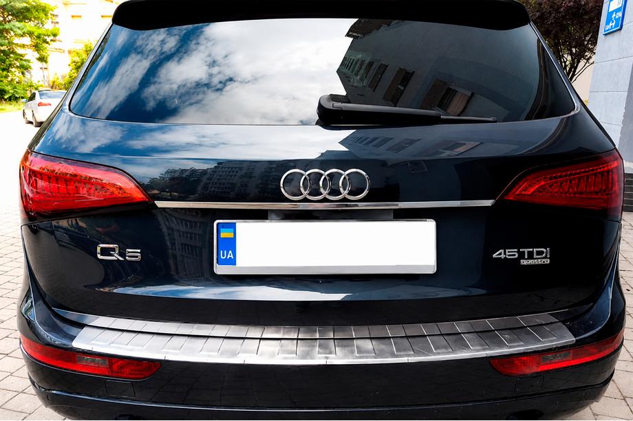 Audi Q5 2008-2017 Protectie bara spate Carmos otel inoxidabil Image