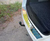 Opel Astra J 2009-2015 Protectie bara spate V-1 Carmos (SW, inox) foto 2