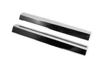 Ford Courier 2014-2023 Protectii praguri interioare Carmos (2 buc, inox) foto 2