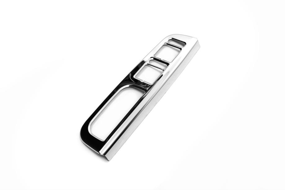 Skoda Octavia II A5 2010-2013 Ornament buton ridicare geam (inox) Foto 2