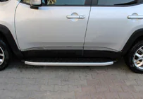 Jeep Renegade 2014- Moldinguri Usa Crom Negru (4 buc, Inox) foto 3