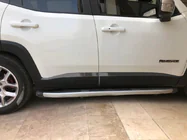 Jeep Renegade 2014- Moldinguri Usa Crom Negru (4 buc, Inox) foto 4