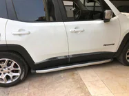 Jeep Renegade 2014- Moldinguri Usa Crom Negru (4 buc, Inox) foto 1