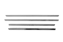Dacia Duster 2008-2018 Ornamente Geam Crom Negru (4 buc, Inox) foto 3