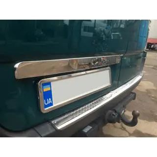 Ornament portbagaj deasupra numarului BlackChrome (inox) foto 1