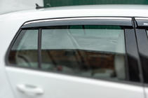 Volkswagen Golf 7/E-Golf 2012-2020 Deflectoare geamuri cu ornament cromat HB (4 buc, Niken) foto 4