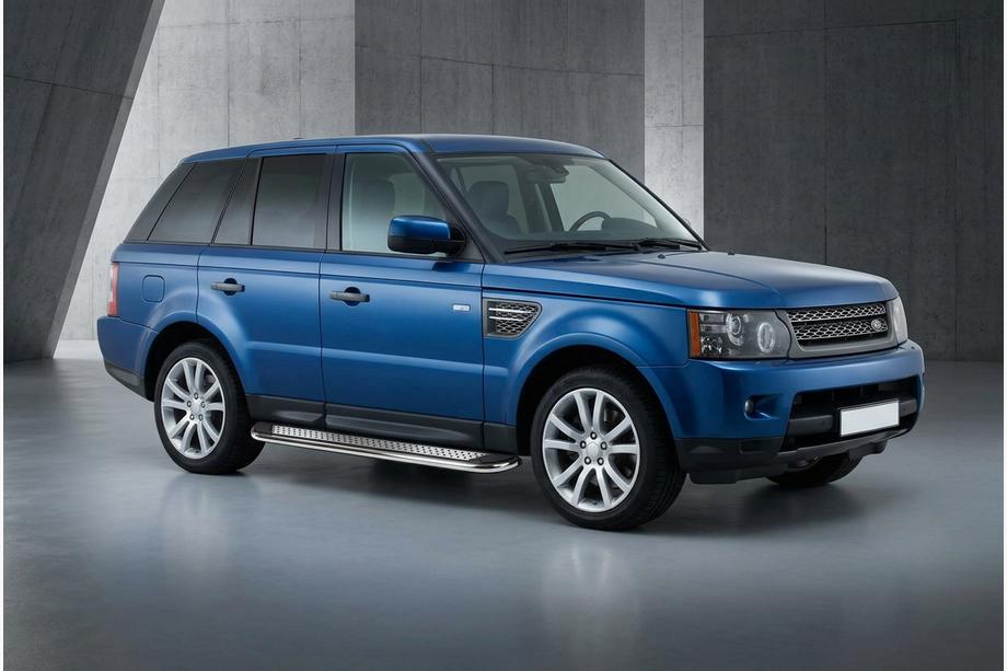 Range Rover Sport 2005-2013 Praguri Laterale Maydos V2 (2 buc, Aluminiu si Otel Inoxidabil) Foto 1