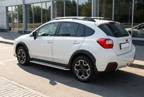 Subaru XV 2011-2017 Praguri Laterale Maydos V2 (2 buc, Aluminiu si Otel Inoxidabil) foto 1