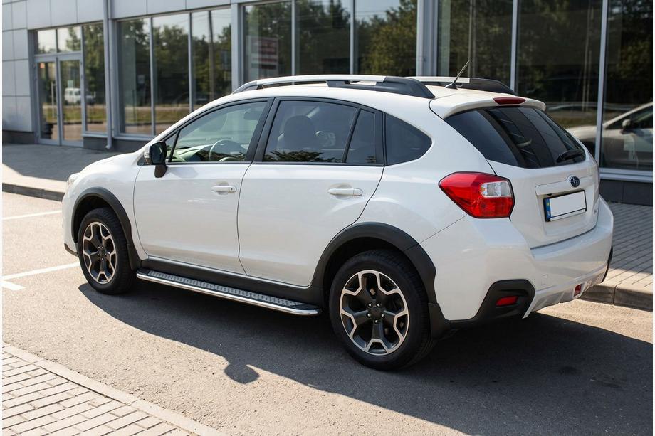 Subaru XV 2011-2017 Praguri Laterale Maydos V2 (2 buc, Aluminiu si Otel Inoxidabil) Foto 1