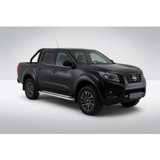 Praguri Laterale Maydos V2 (2 buc, Aluminiu si Otel Inoxidabil) Nissan Navara/NP300 2016- foto 1