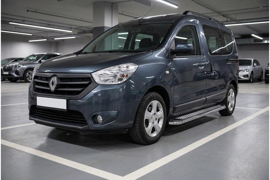 Renault Dokker 2013-2022 Praguri Laterale Maydos V2 (2 buc, Aluminiu si Otel Inoxidabil) Image