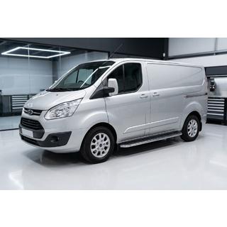 Praguri Laterale Maydos V1 (2 buc, Aluminiu si Otel Inoxidabil) Ford Custom 2013-2022 foto 1