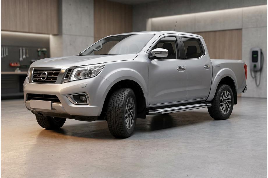 Nissan Navara/NP300 2016- Praguri Laterale Rainbow (2 buc, Aluminiu) Image