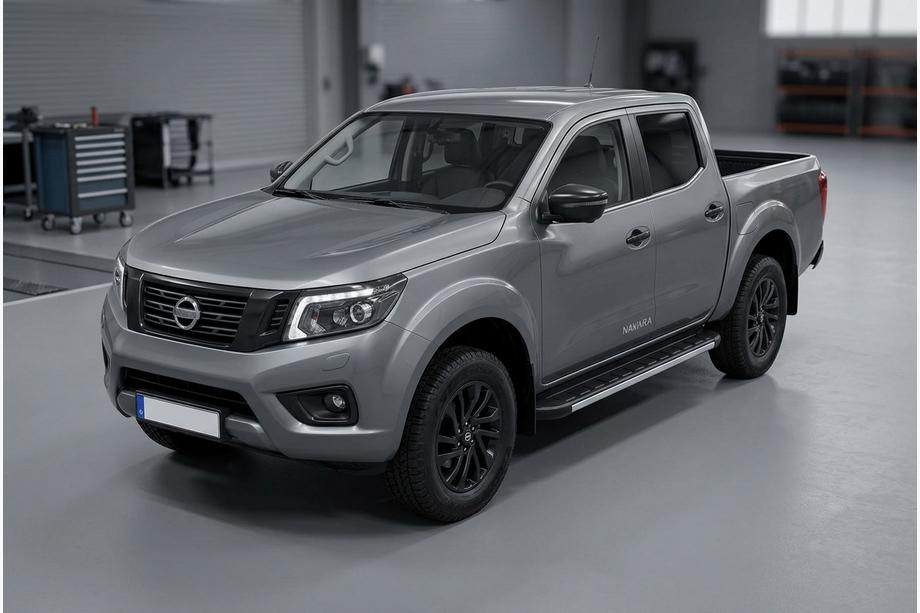 Nissan Navara/NP300 2016- Praguri Laterale Duru (2 buc, Aluminiu) Image