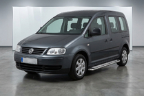 Volkswagen Caddy 2004-2010 Praguri Laterale Maydos V2 (2 buc, Aluminiu si Otel Inoxidabil) foto 1