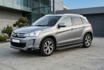 Citroen C-4 Aircross 2012-2017 Praguri Laterale Allmond Black (2 buc, Aluminiu) foto 1