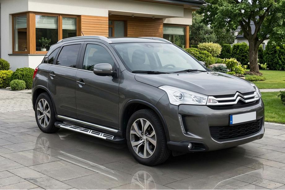 Citroen C-4 Aircross 2012-2017 Praguri Laterale Sunrise (2 buc, Aluminiu) Image