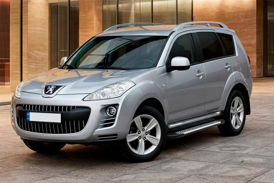 Peugeot 4007 2007-2013 Praguri Laterale Line (2 buc, Aluminiu) Image