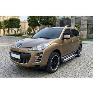 Praguri Laterale Rainbow (2 buc, aluminiu) Peugeot 4007 2007-2013 foto 1