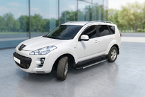 Peugeot 4007 2007-2013 Praguri Laterale Duru (2 buc, Aluminiu) foto 1
