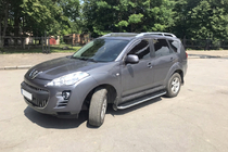 Peugeot 4007 2007-2013 Praguri Laterale Tayga (2 buc, Aluminiu) foto 1