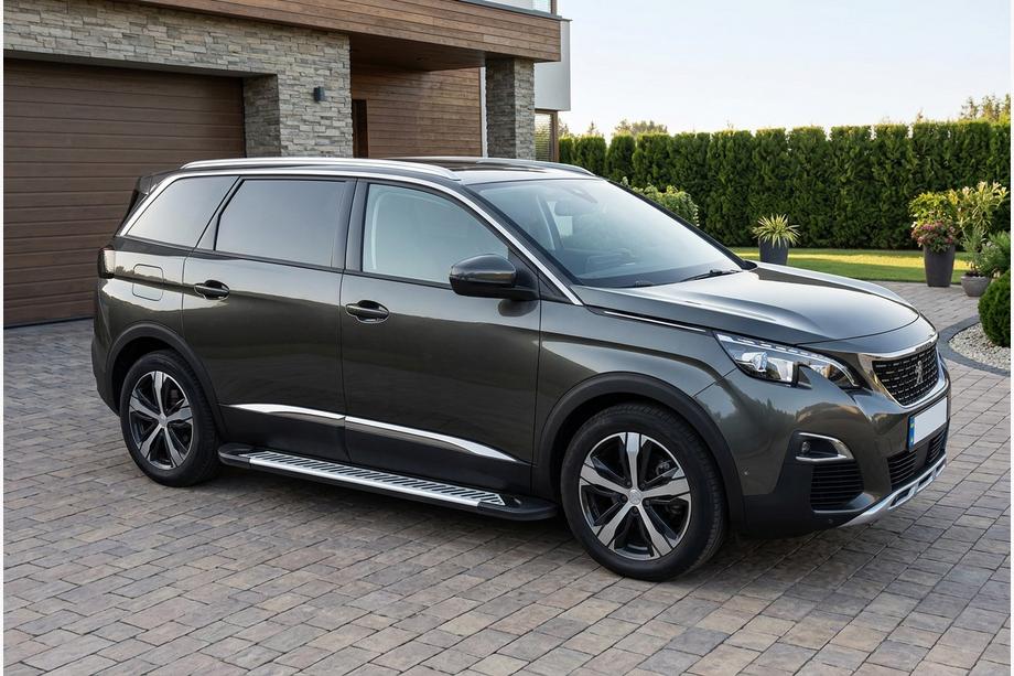 Peugeot 5008 2016-2023 Praguri Laterale Line (2 buc, Aluminiu) Image