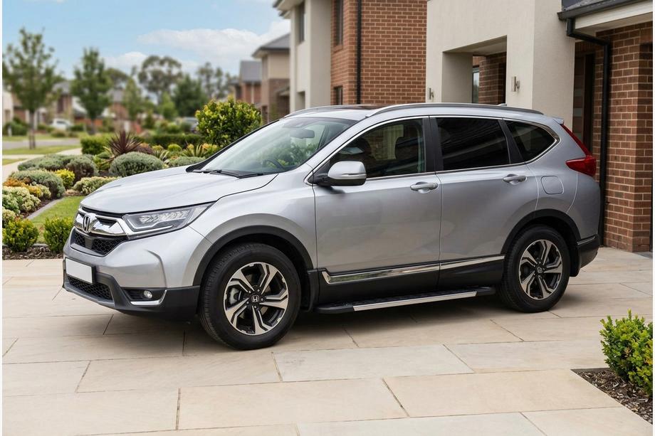 Honda CRV 2017-2022 Praguri Laterale RedLine V1 (2 buc, Aluminiu) Image