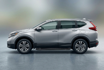 Honda CRV 2017-2022 Praguri Laterale RedLine Black (2 buc, Aluminiu) foto 1