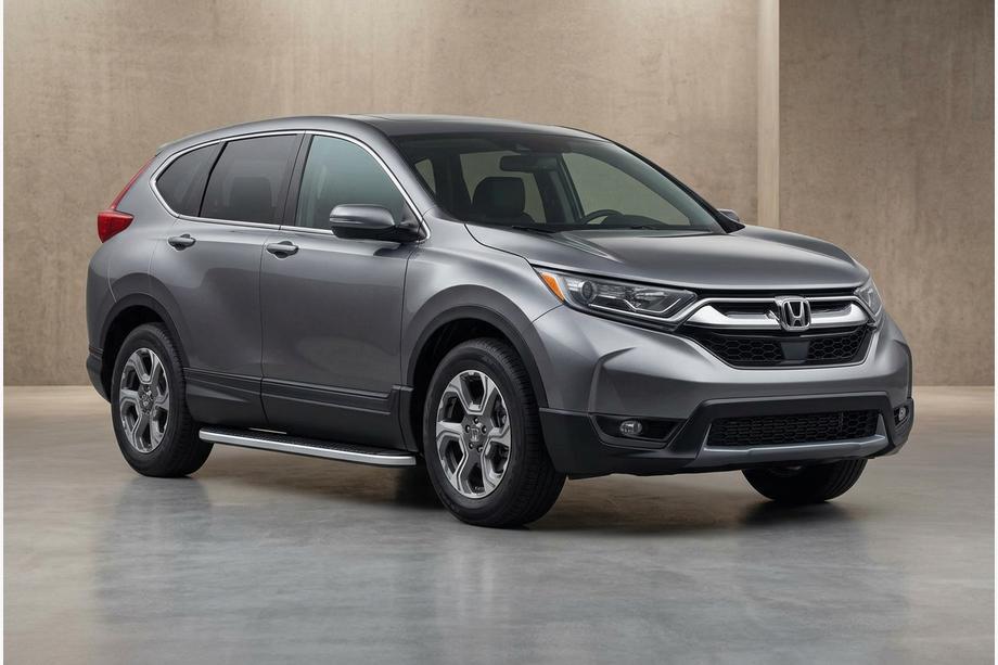 Honda CRV 2017-2022 Praguri Laterale Tayga Grey (2 buc, Aluminiu) Image