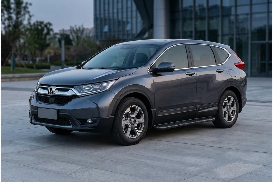 Honda CRV 2017-2022 Praguri Laterale Bosphorus Black (2 buc, Aluminiu) Image